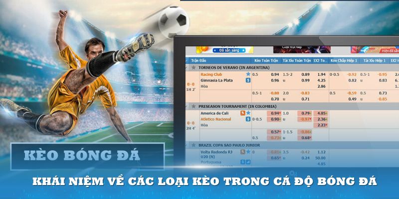 Khái niệm về các loại kèo trong cá độ bóng đá